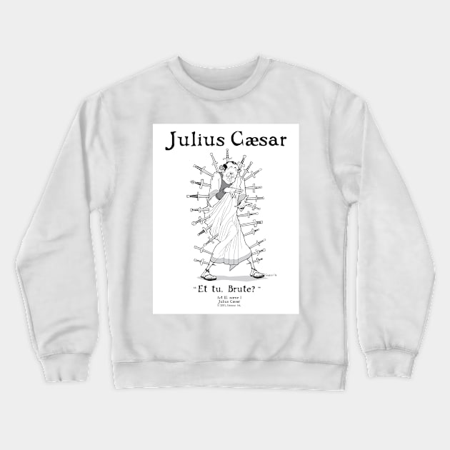 JULIUS CAESAR Crewneck Sweatshirt by MattGourley